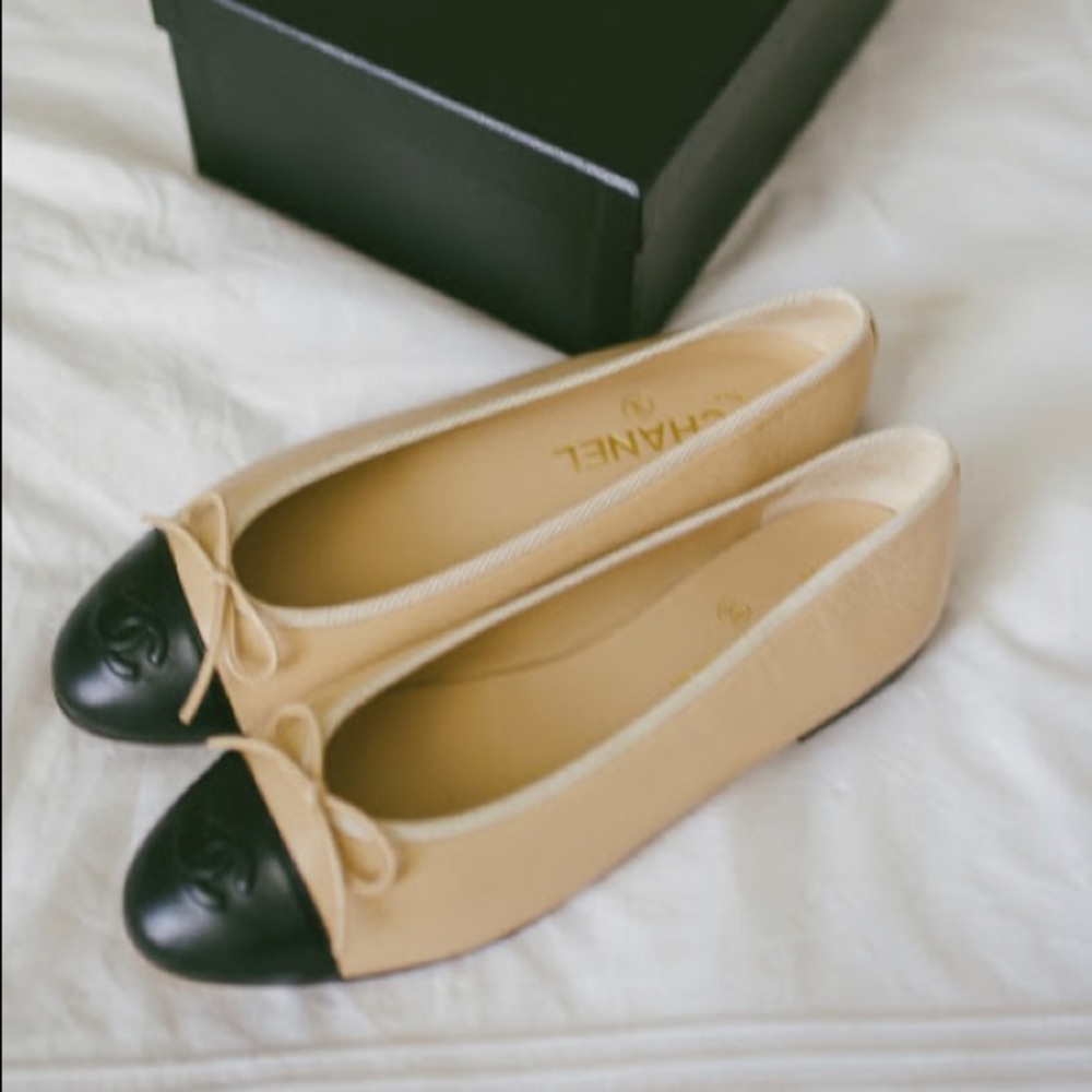 Chanel ballerina flats